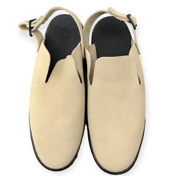 NWOT Dr. Martens Carlson Suede Casual Slingback Mules in Warm Sand/Tan, Size 13 main image 8